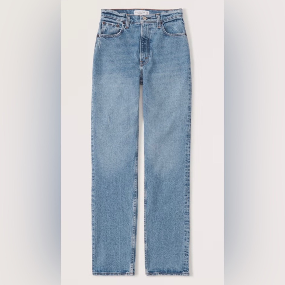 Size 30 Abercrombie the 90s straight ultra high rise